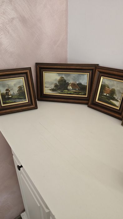 Tablouri pictate pe placaj