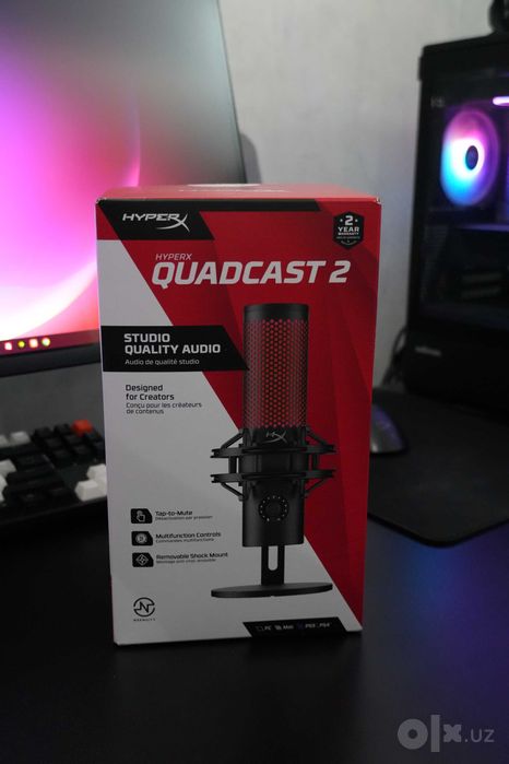 СРОЧНО! Микорофон HyperX QuadCast 2