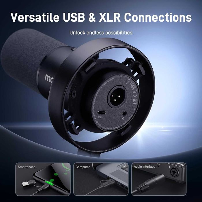 Динамичен микрофон Maono PD300X USB/XLR