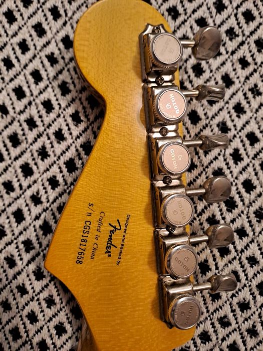 Stratocaster Modificat&Setat:Doză David Gilmour;Locking Tuners Gotoh