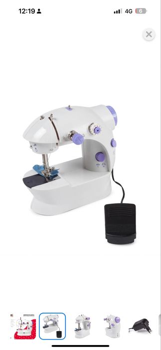 Игрушечная швейная машинка