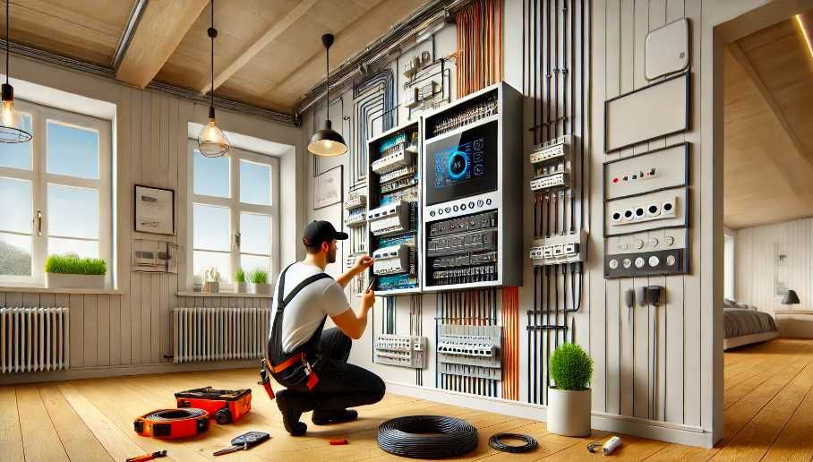 электрика монтаж