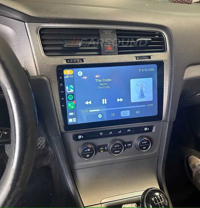 Golf MK7 – 10.1" Мултимедия Android 15 VW Голф 13-20 Навигация Андроид