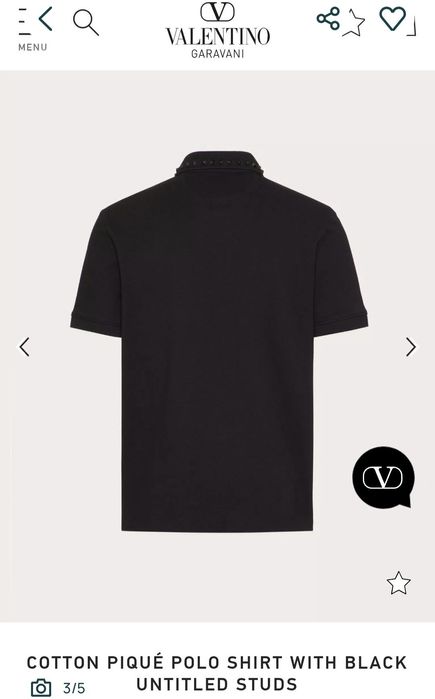 НАМАЛЕНИЕ! Оригинална мъжка поло тениска Valentino - Размер Л+ ПОДАРЪК