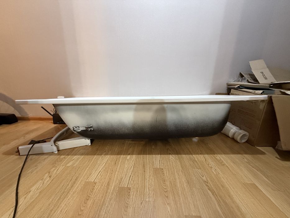 Железная ванна б/у