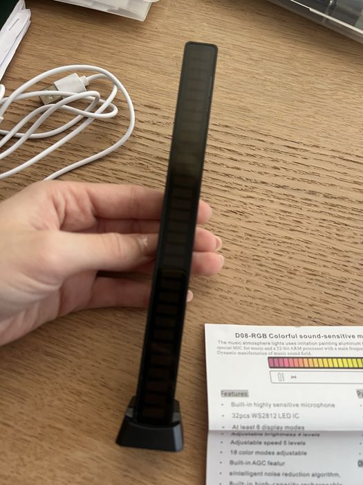 Lampa colorful sound-sensitive/music atmosphere