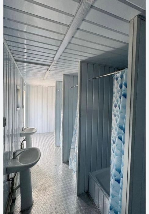 Модульные душевые на базе контейнера для рабочих20/40 фут!!!