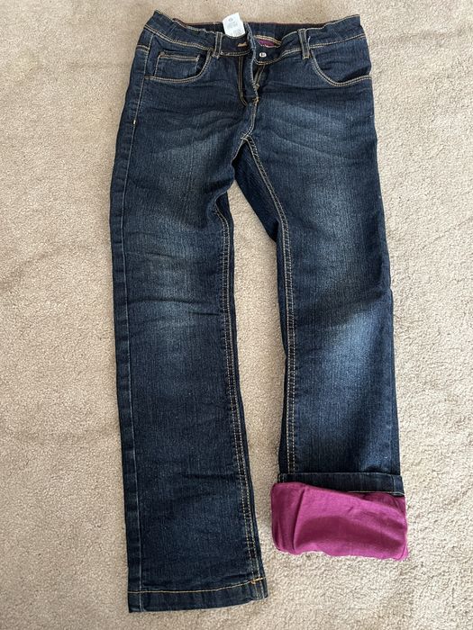 Blugi pentru fete, marime 128