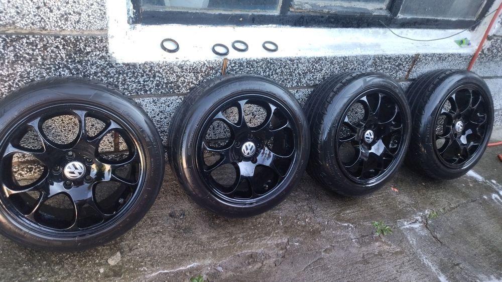 Лети джанти 17 5х112 с летни гуми