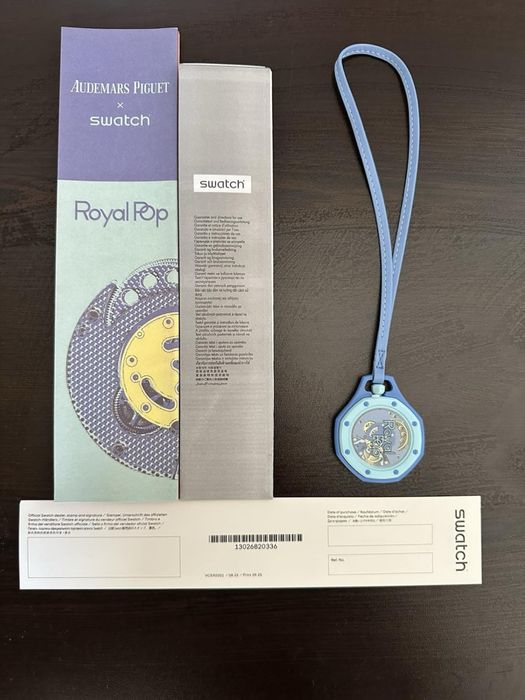 Ap x Swatch Lan ba and Ocho negro