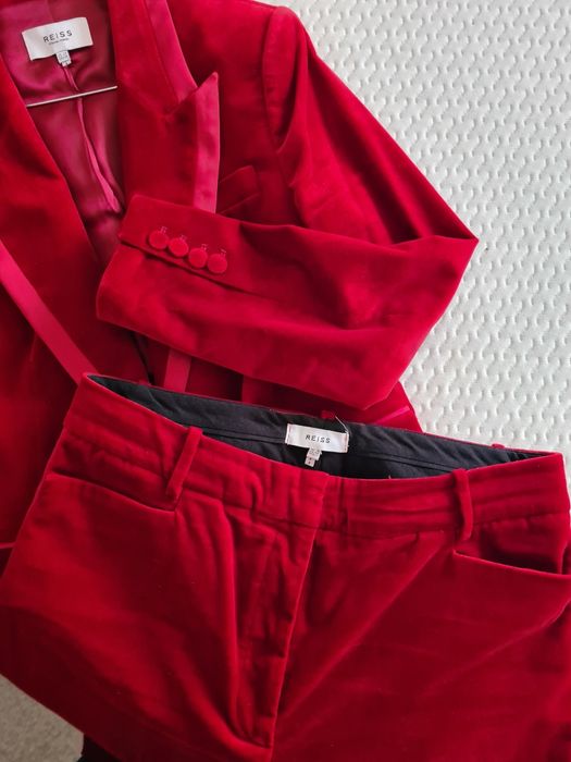 REISS Red velvet costum