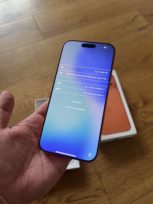 Iphone 17 pro max 2T cosmic orange neverlock
