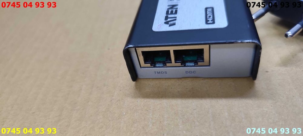 HDMI extender via CAT5 model VE800L VE800R pret pe ambele plus sursa