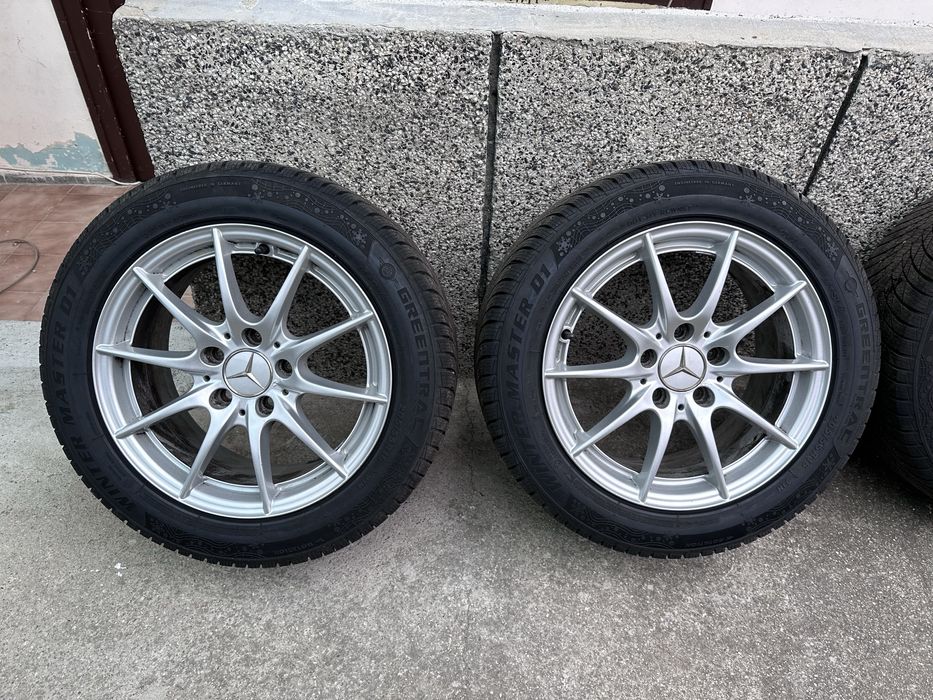 Джанти с чисто нови зимни гуми 205/55/16 за Mercedes/Мерцедес