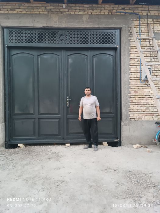 Дарвозалар заказ билан100%  к,алин темирдан