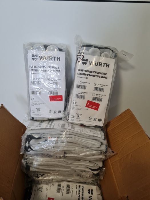 Vând mănuși sudura wurth noi sigilate 25 lei perechea negociabil!!
Pre