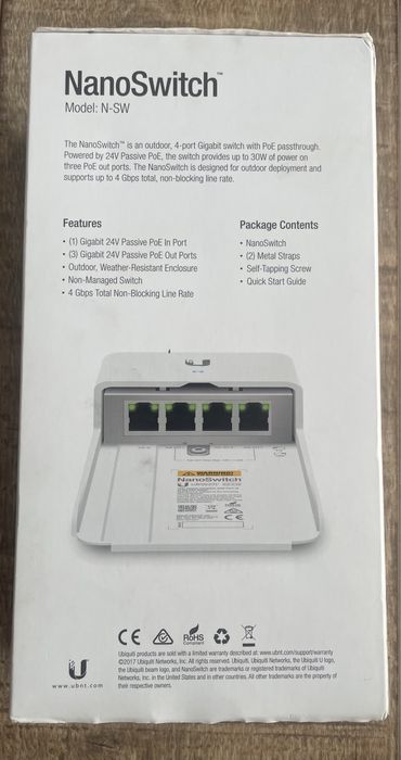 Nano switch  outdoor 4 port