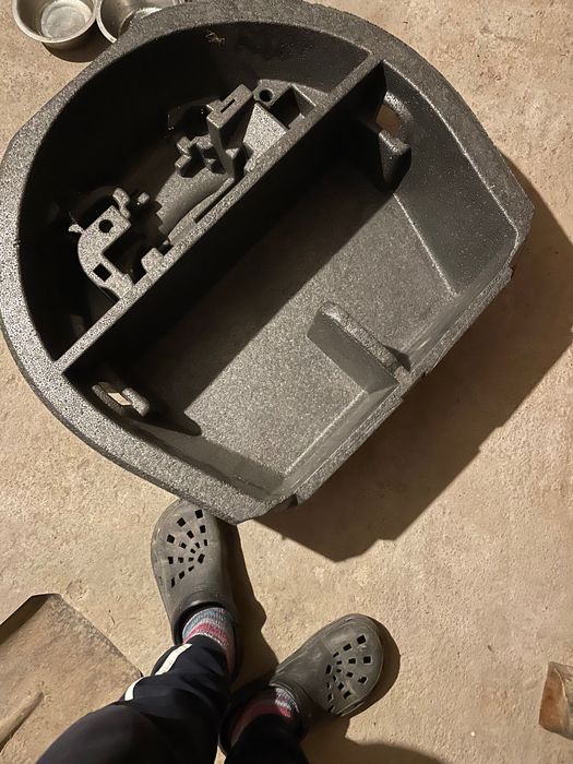 Suport cric roata rezerva Skoda Superb 2