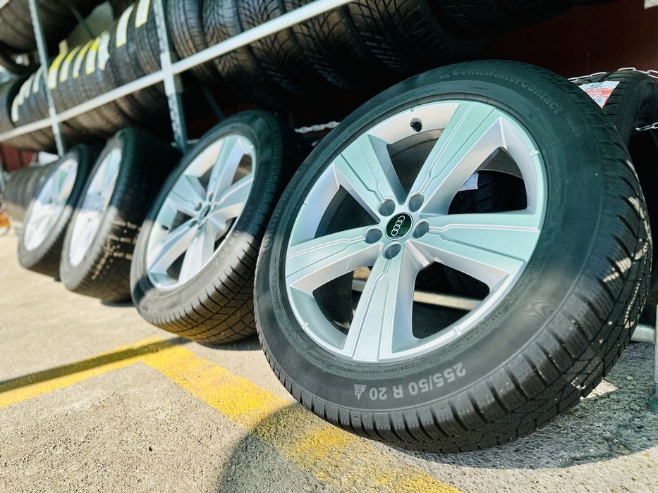 Jante Audi Q7 5x112 AO 20 zoll + Anvelope Continental 255/50 R20 2022