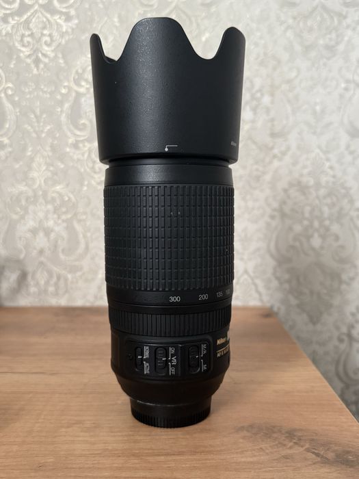 Объектив Nikkor 70-300 + FTZ ii