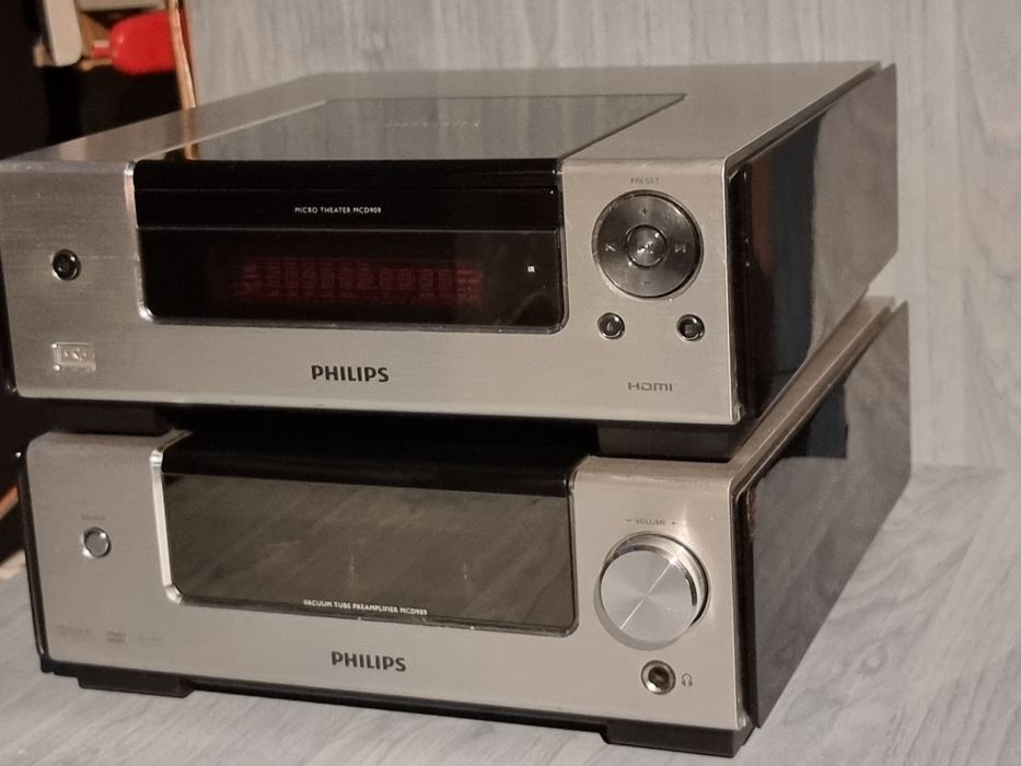 Amplificator sunet audio Philips lampi vid PERFECT FUNCTIONAL