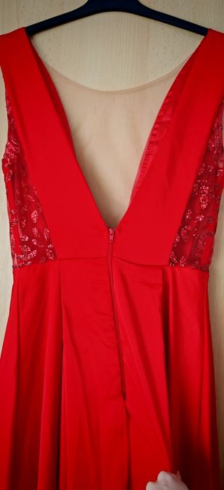 Rochie lunga rosie