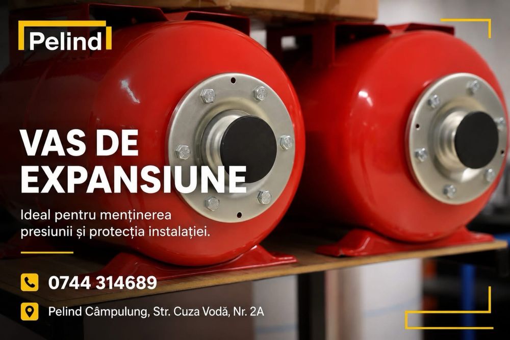 Hidrofoare cu pompa de inox / Vase de expansiune