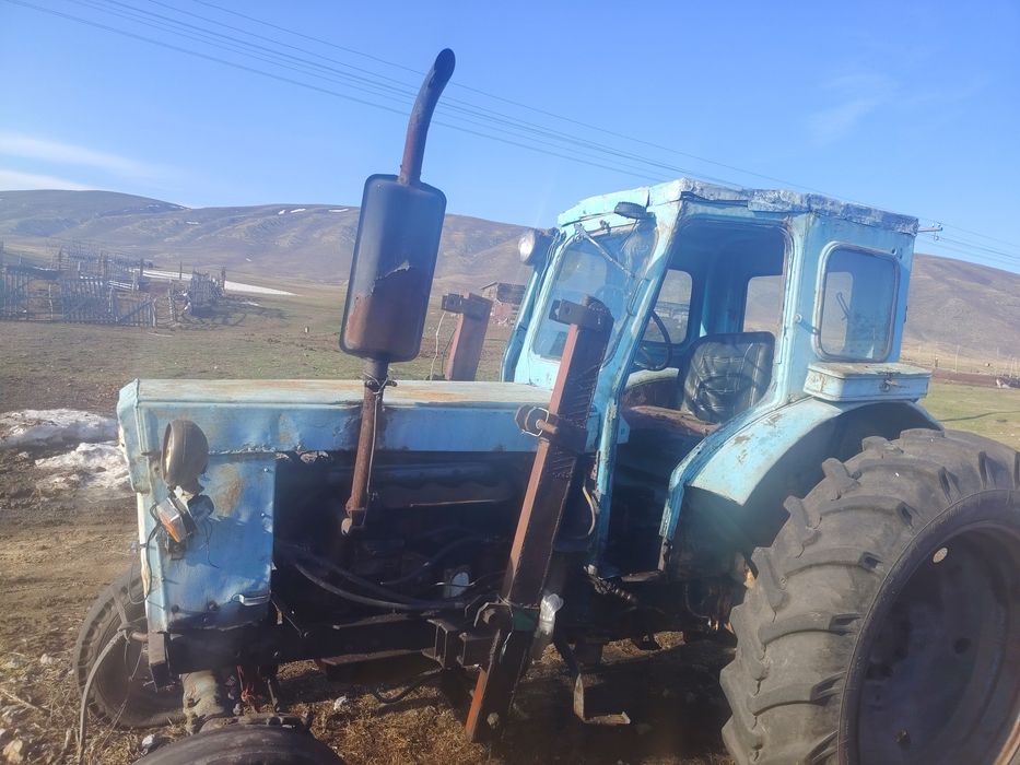 т40 трактор  с телешкой
