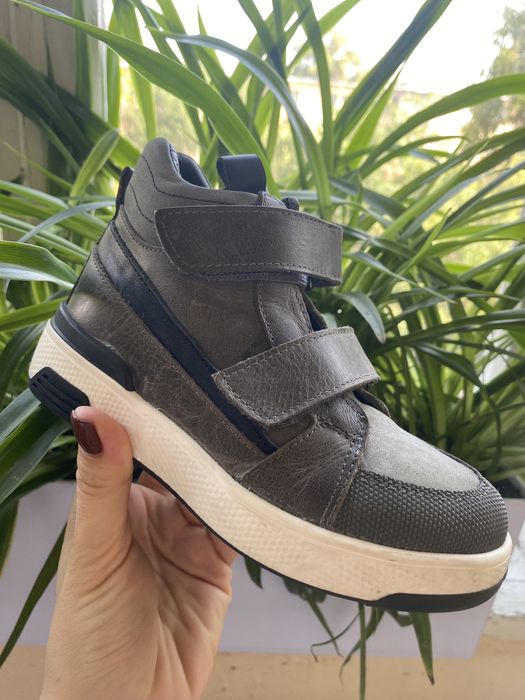 Теплые ботинки полностью натуралка