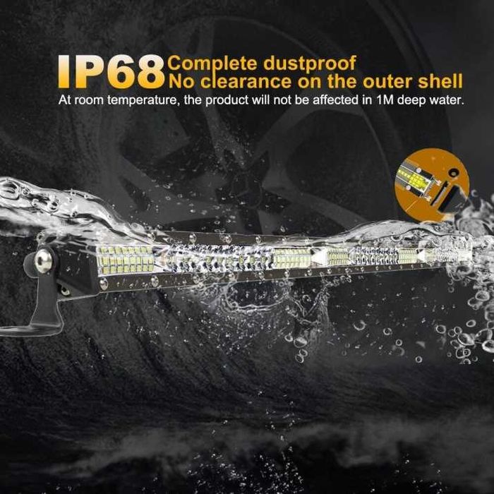 54 см LED Лед Диоден Бар 180W Ултра Тънък 12-24V