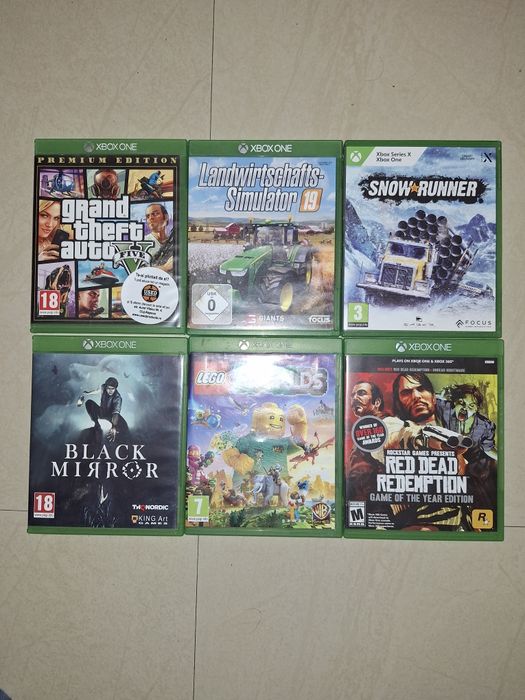 Vând jocuri xbox one sau x