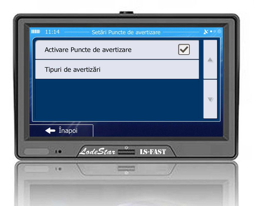 GPS Navigatie 7 inch Camion/TIR, full Europa 2026, 512MBRAM+16GbFLASH