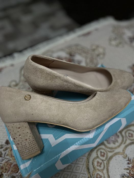 Туфли замша 38размер