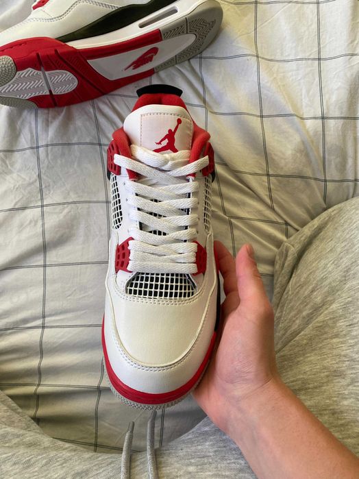 jordan 4 fire red 42