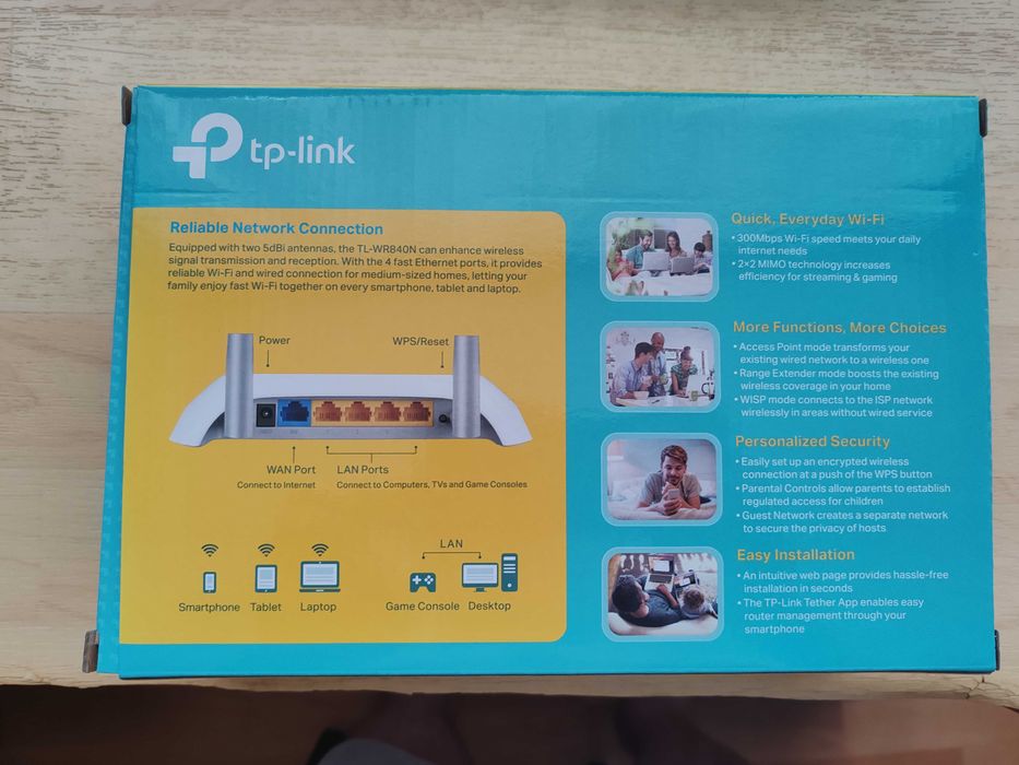 Рутер TP LinkTP-WR840N