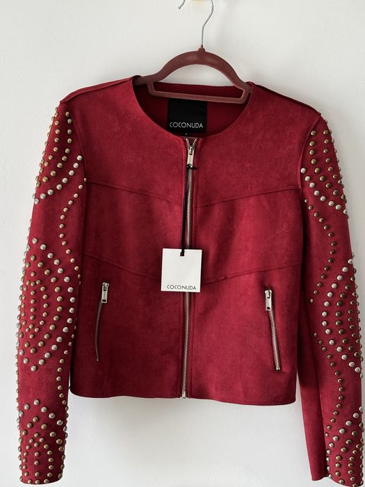 Jacheta  burgundy Coconuda noua cu eticheta