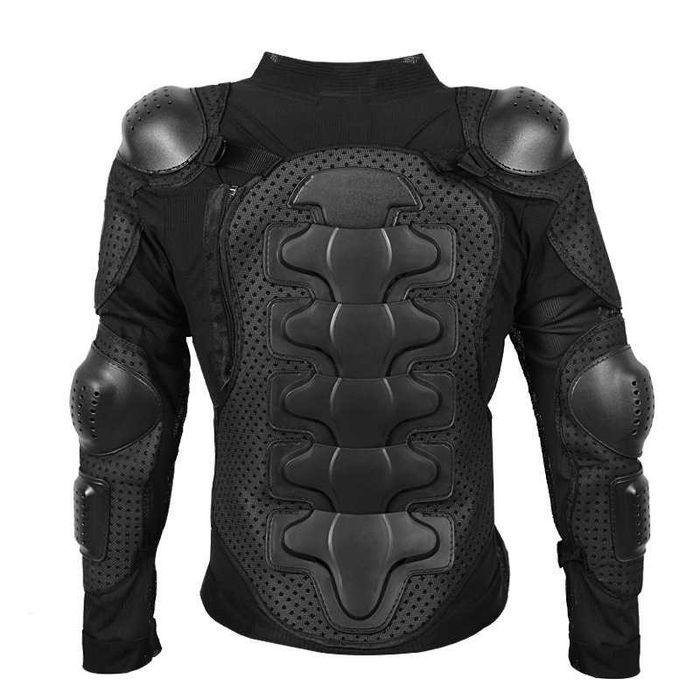 Armura de Protectie Moto, Rezistenta, Respirabila, Absorbtie a Socurilor, Pentru Moto Scuter, Motocross Negru Marimea M
