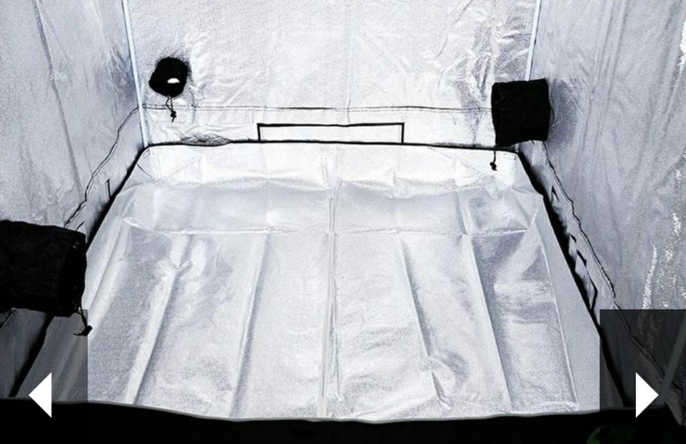 Grow Box Оранжерия за вкъщи 145x145x200 Homebox Homelab - палатка за о