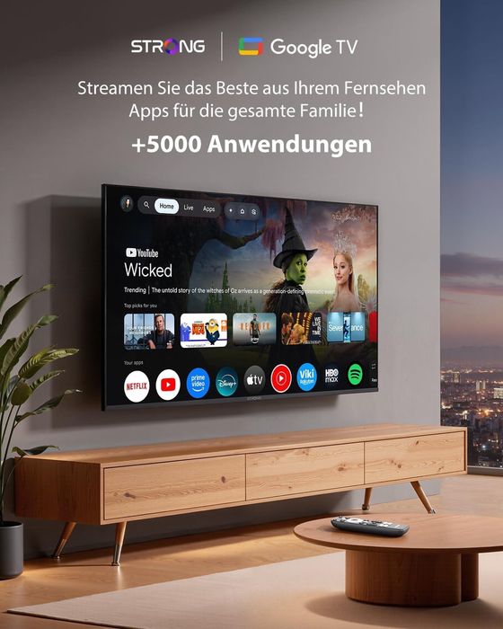 Player multimedia Strong SRT41, 4K UHD, Google TV, Bluetooth, HDMI 2.1,sigilat