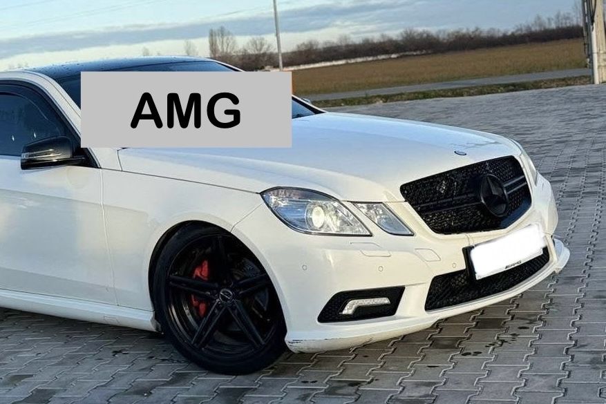 FATA COMPLETA E class W212 AMG Bara Faruri bixenon capota trager aripa