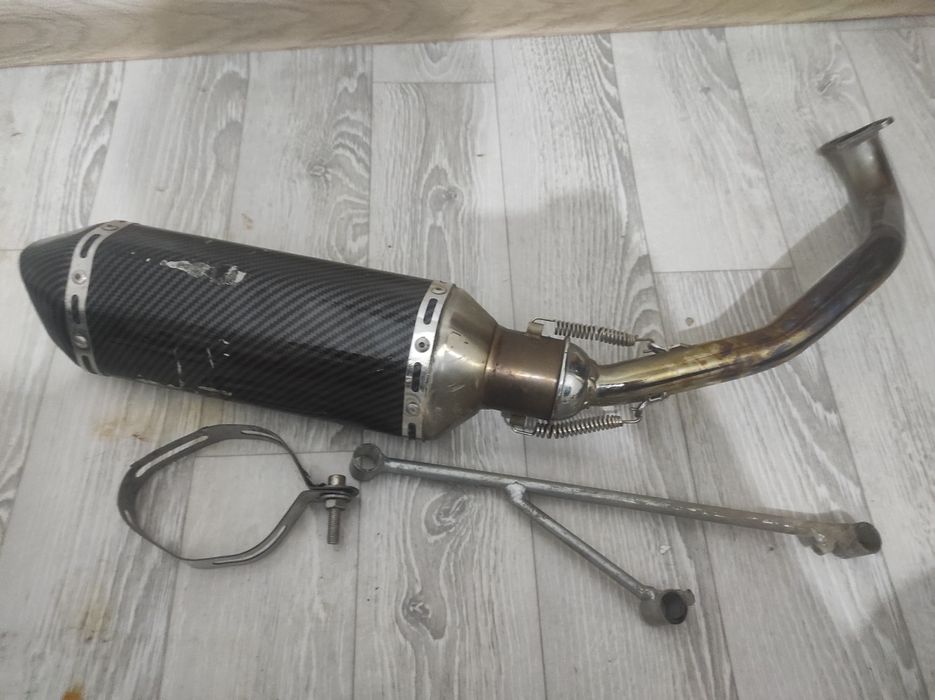 Акрапович для мопеда