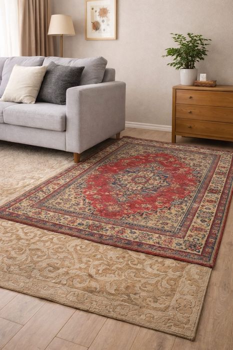 Обогреватель и ковры