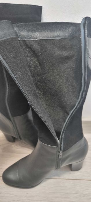 Cizme piele, 38, Toc: 5 cm