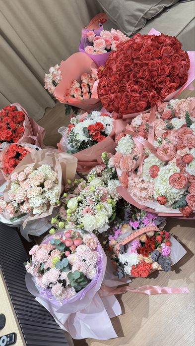 Цветы свежие бу ПРОДАЮ СРОЧНО