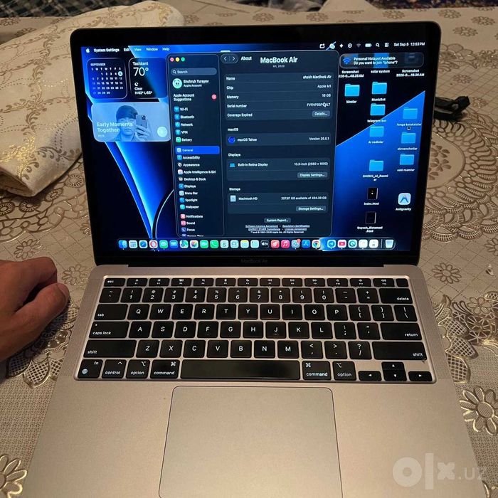 Macbook air  M1 2020