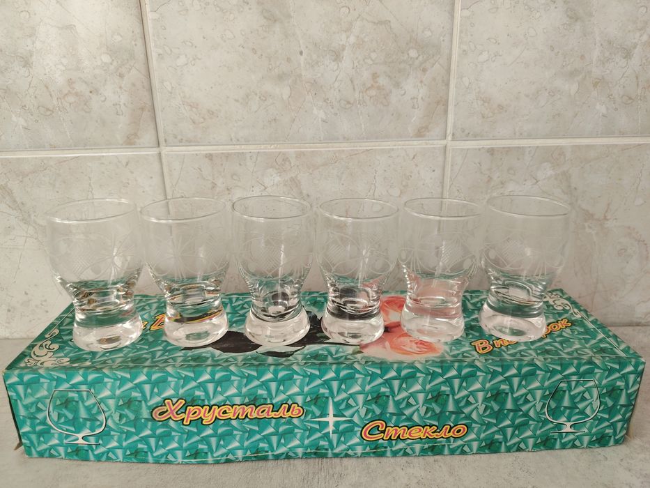 Рюмки стеклянные