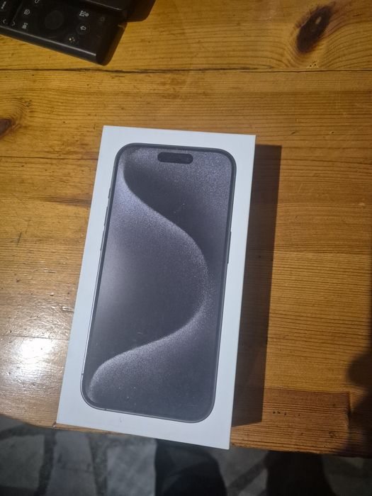 IPhone 15 pro black titanium 256GB