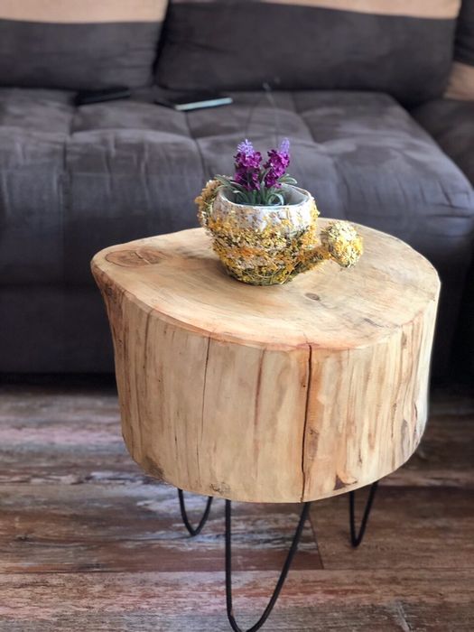 Помощна маса, нощен шкаф, табуретка, пън, цветарник