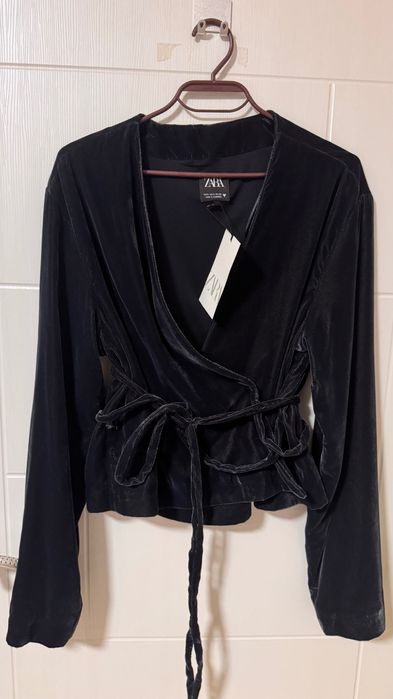 Дамска нова блуза/жилетка ZARA -S