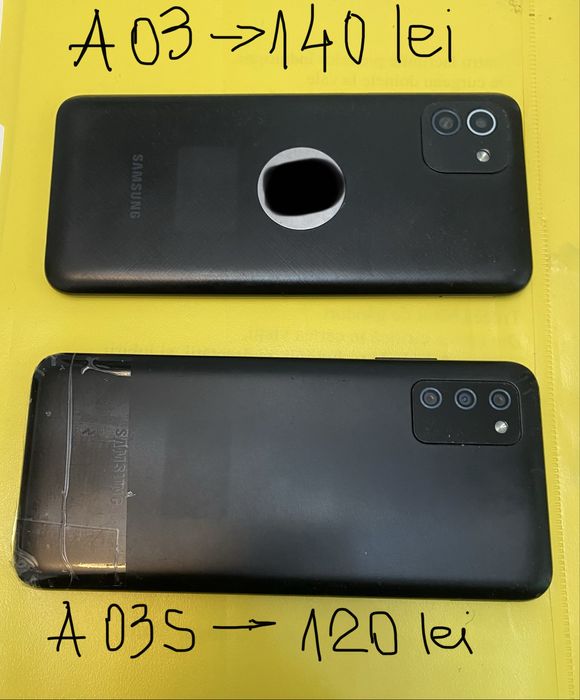 Telefoane cu sticla fisurata display bun